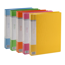 Comix Vividus Display Buch A4 Größe 10 20 30 40 60 Taschen PP Clear Book -Datei transparent gefärbter Kunststoffordner